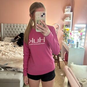 Huk Pink Long Sleeve